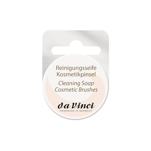 da Vinci Mini Cosmetic Brush Cleaning Soap - Natural Conditioning Formula