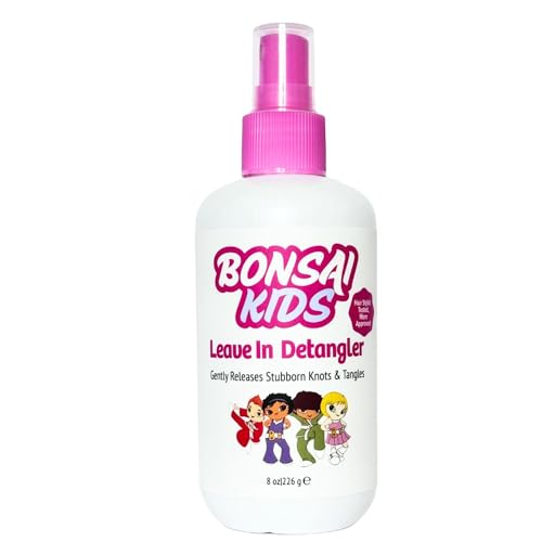 Bonsai Kids Leave-In Hair Detangler Spray – Gentle Conditioning for Children