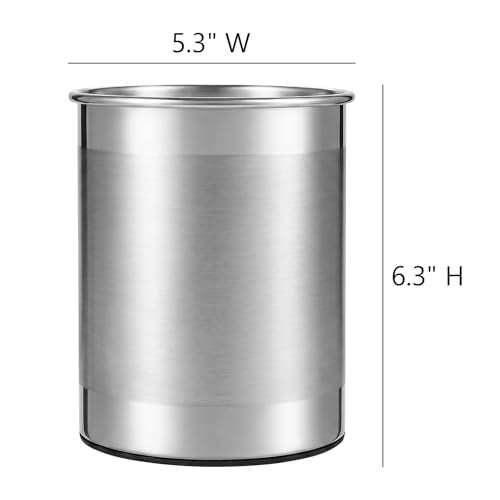 Extra Large 360° Rotating Stainless Steel Utensil Holder