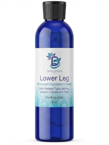 Diva Stuff Cooling Leg and Foot Cream - Natural Relief for Swollen Feet