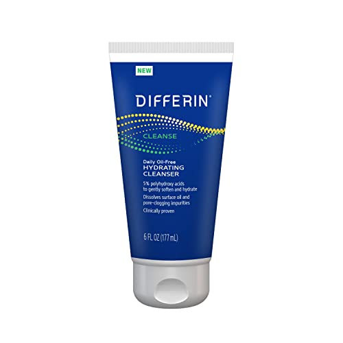 Differin Daily Oil-Free Facial Cleanser with PHAs - 6 Oz
