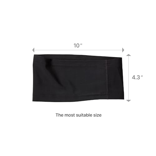 Red by Kiss Dreadlock Band - Premium Silky Spandex, Extra-Wide Hair Protection