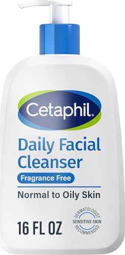 Cetaphil Daily Facial Cleanser for Oily & Combination Skin - 16oz