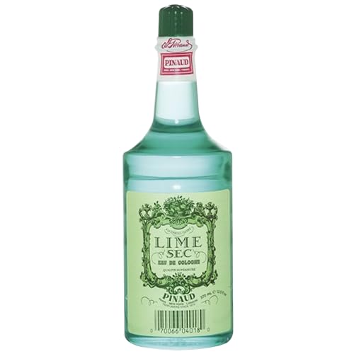 Clubman Pinaud Lime Sec Eau de Cologne - Refreshing Citrus Scent, 12.5 Fl Oz