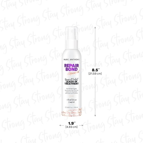 Marc Anthony Repair Bond Leave-In Hair Conditioner Spray 8.4 Fl Oz – Damaged Hair