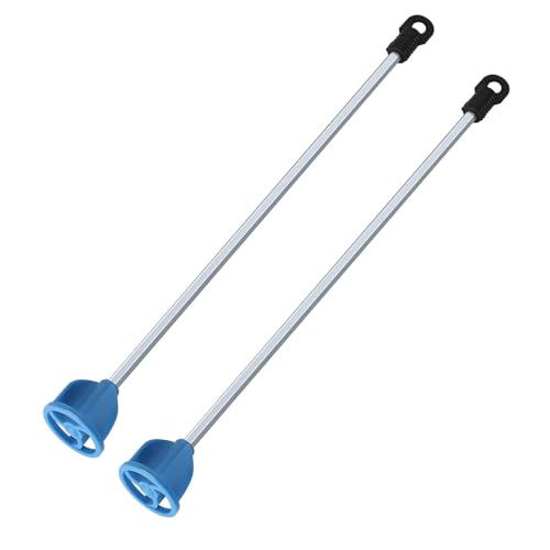 CtopoGo 2-Pack Epoxy Resin Paddle Mixer Blades for Power Drills