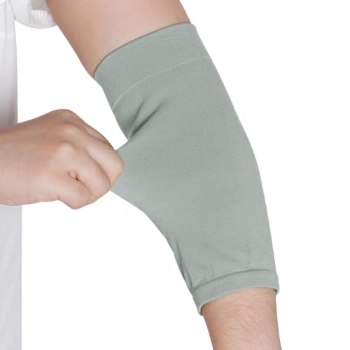 HOVEOX 4 Pairs Tattoo Cover Up Sleeves for Forearm - Black, White, Nude, Grey