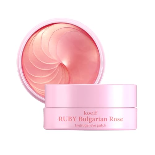 Petitfee Koelf Ruby & Bulgarian Rose Hydrogel Eye Patches - 60 Count