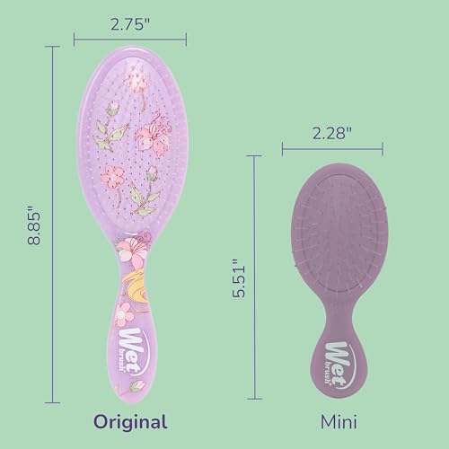 Wet Brush Rapunzel Original Detangler Hair Brush - Pain-Free Knot Removal