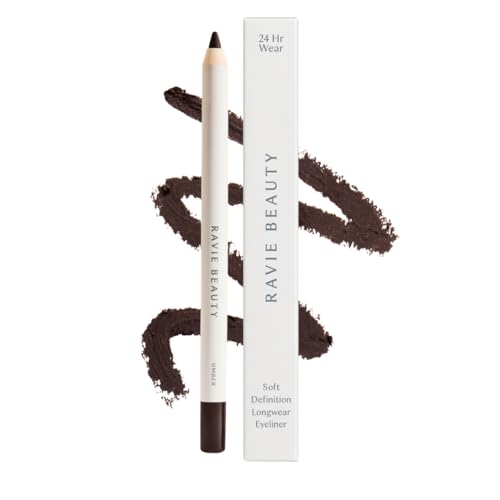 Ravie Beauty Soft Definition Longwear Eyeliner Pencil in Umber - Waterproof, Vegan & Smudge Resistant