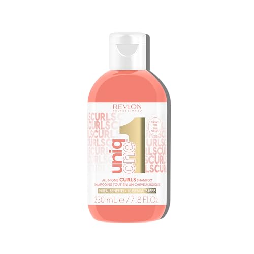 Revlon Professional UniqOne 10-in-1 Sulfate-Free Shampoo for Curls - 7.7 Fl Oz