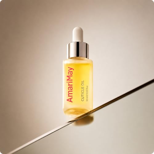 AmariMay 2-Pack Cuticle Oil with Jasmine & Vitamin E - Moisturizing Nail & Cuticle Care