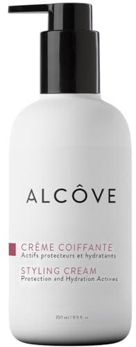 Alcôve Medium Hold Styling Cream for Curly Hair, Volume & Frizz Control