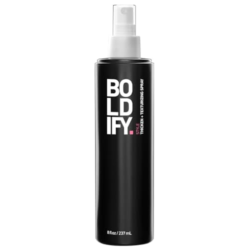 Boldify Hair Thickening & Volumizing Texture Spray 8 Fl Oz for Fine Hair