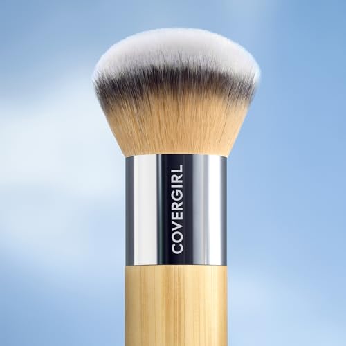 CoverGirl Blending Foundation Brush - Vegan Bristles for Streak-Free Application