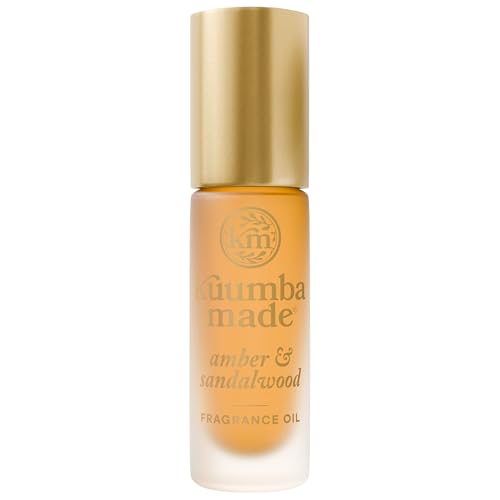 Kuumba Made Amber & Sandalwood Roll-On Fragrance Oil 0.15 Fl Oz