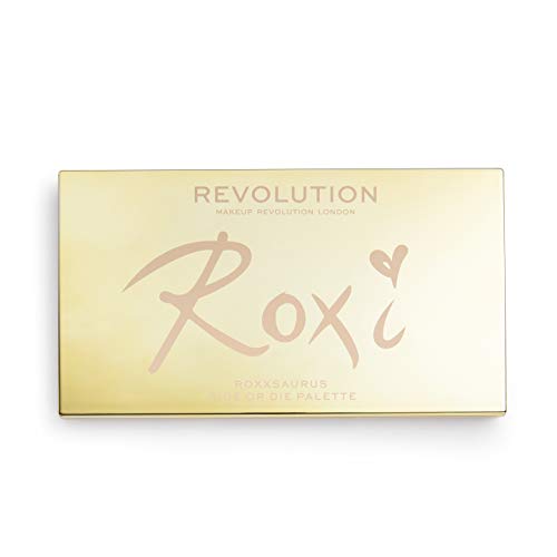 Makeup Revolution X Roxxsaurus Ride or Die Eyeshadow Palette - 18 Shades, Matte & Shimmer, Cruelty-Free