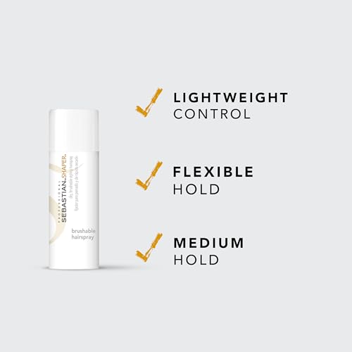Sebastian Professional Shaper Hairspray - Flexible Medium Hold, 50 VOC%