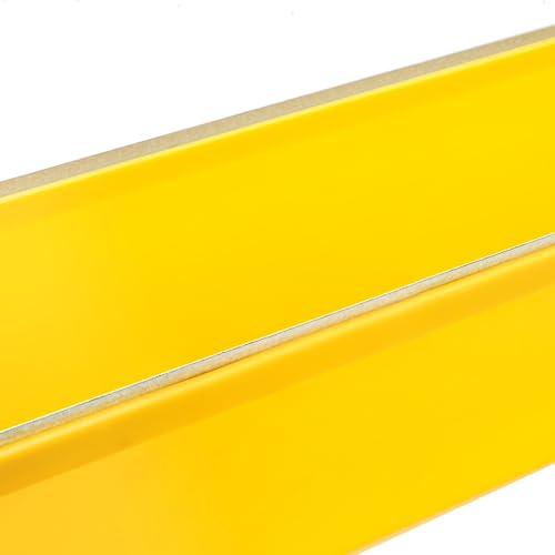 ToolPro 12" Heavy Duty Textured Yellow Plastic Mud Pan TP03060