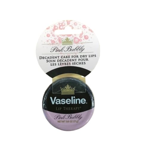 Vaseline Lip Therapy Pink Bubbly Limited Edition Moisturizing Lip Balm 17g