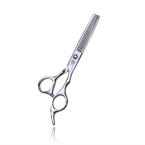 Purple Dragon 6.0-Inch Professional Double Teeth Hair Thinning Shears