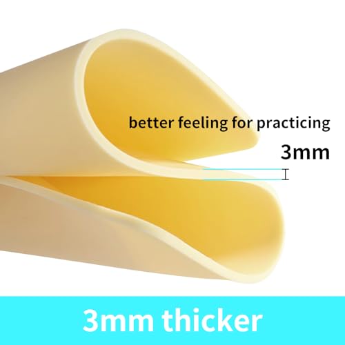 BIGWASP 8x12" Tattoo Practice Skin - 5 Pack Double-Sided Silicone Sheets