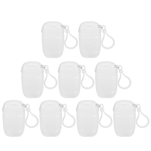 NOLITOY 9 Pack Travel Bottles - 30ml Leakproof Silicone Containers for Shampoo & Lotion