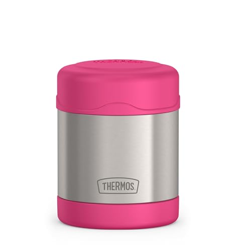 THERMOS FUNtainer 10oz Kids Food Jar - Insulated Stainless Steel, Pink