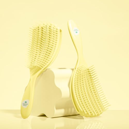 Nature Spell FlexiFlow Detangling Hair Brush - Yellow