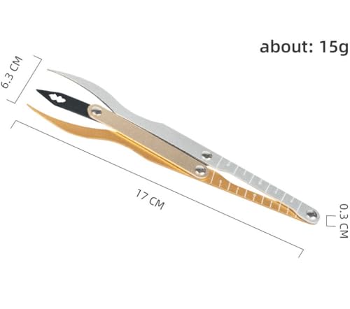 Eyebrow Ruler Stencil for Microblading - Golden Ratio Caliper Tool