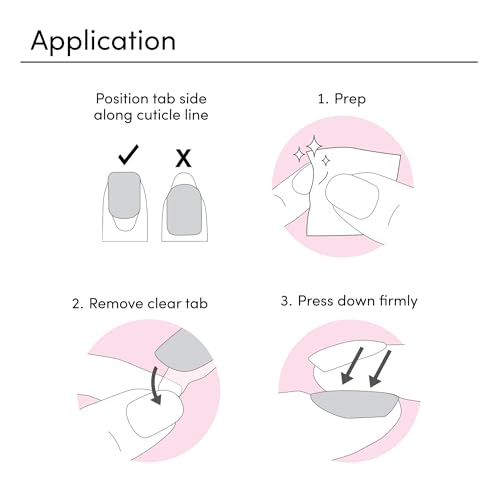 Dashing Diva Magic Press Square Press-On Gel Nails - French Collection Bundle
