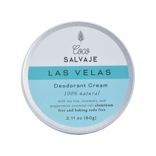 Natural Deodorant Cream for Sensitive Skin - Vegan & Aluminum Free