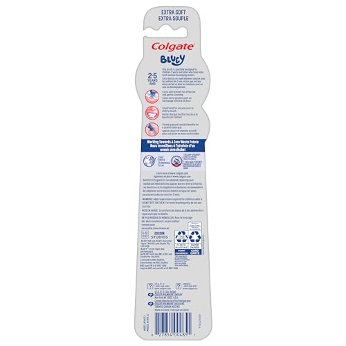 Colgate Bluey Extra Soft Kids Toothbrush Pack - 3 Count