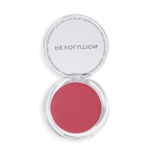 Talc-Free Powder Blush - Revolution Blusher Reloaded Vibe Check Mauve
