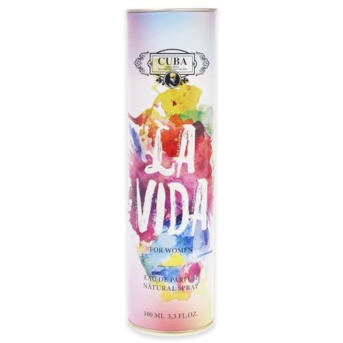 Cuba La Vida Women’s EdP Spray 3.3 oz | Long-Lasting Perfume Gift