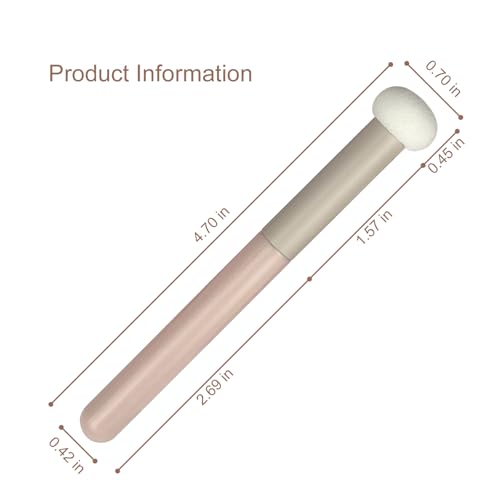 5-Piece Vegan Mushroom Makeup Sponge Brush Set for Flawless Coverage
