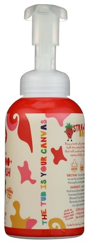 Pacha Soap Co. Kids 2-in-1 Strawberry Banana Shampoo & Body Wash, 12 oz