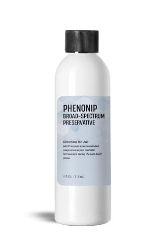Phenonip Natural Preservative 4oz for Lotions, Creams & DIY Cosmetics