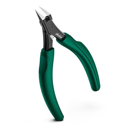 Baluca Straight Toenail Clippers for Thick & Ingrown Nails – Green