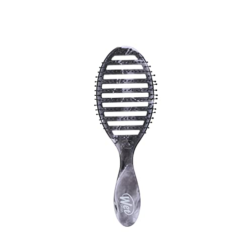 Wet Brush Speed Dry Vented Hair Brush - Onyx Metallic Marble