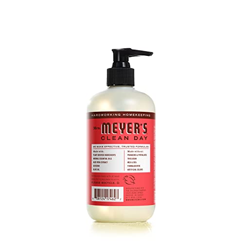 Mrs. Meyer's Clean Day Liquid Hand Soap, Rhubarb Scent, 12.5 fl. oz (Pack of 3)