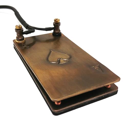 Hildbrandt Solid Brass Ace of Spades Tattoo Foot Pedal Switch