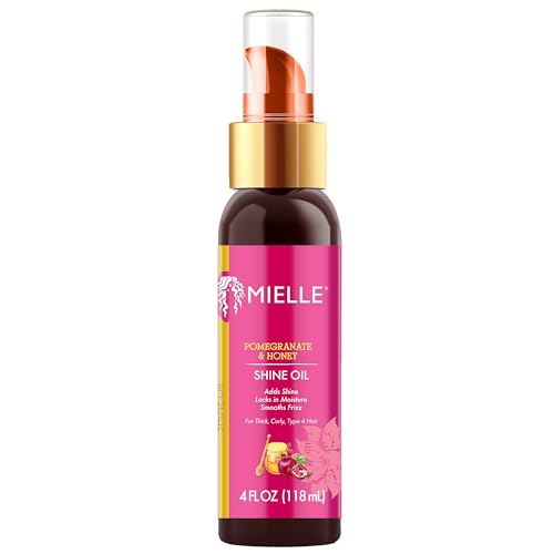 Mielle Organics Pomegranate & Honey Lightweight Hair Oil for Curly & Coily Hair - 4 fl oz