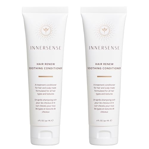 INNERSENSE Organic Beauty Hair Renew Conditioner 2oz (2-Pack)