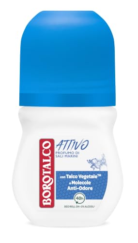 Borotalco Active Blu Roll-On Deodorant 50ml Made in Italy