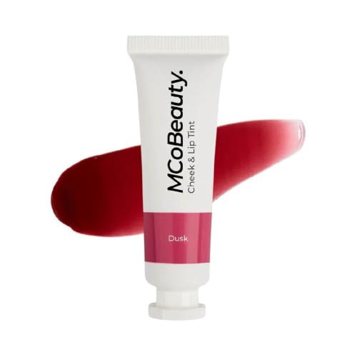 MCoBeauty Cheek & Lip Tint Dusk Cherry Red 2-in-1 Gel-Stain