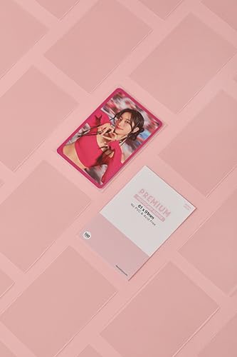 Kpop Photocard Sleeves - Clear Polypropylene Protectors (100 Pack)