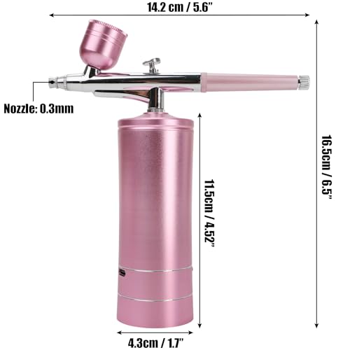 KH866 Portable Oxygen Facial Machine - Rechargeable High-Pressure Mist Sprayer