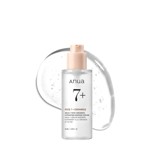 Anua Rice Ceramide 7 Hydrating Barrier Serum - 1.69 fl oz Face Serum