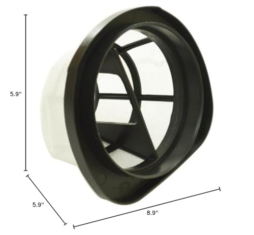 EZ SPARES 4-Pack Dirt Container Filters for Bissell 38B1 & 1059 Vacuums